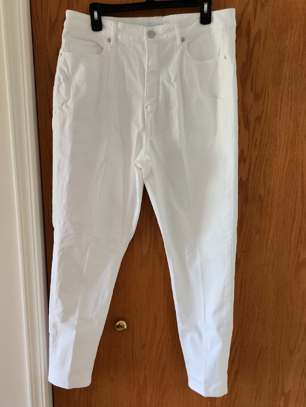 LOFT  Women's Curvy Skinny Ankle White NWOT